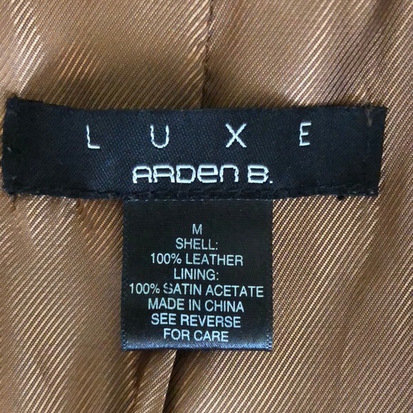 Vintage Luxe Arden B 100% leather jacket - Picture 4 of 4